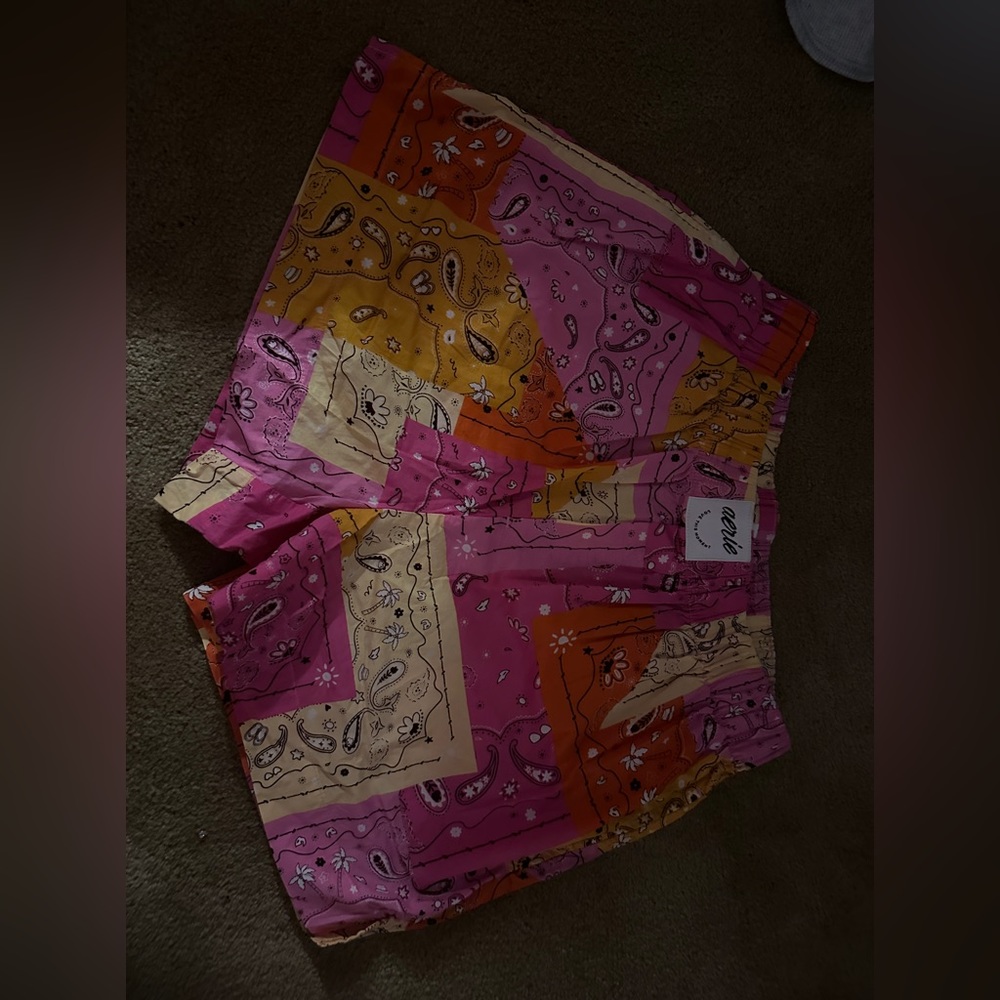 aerie pink bandana boxer shorts